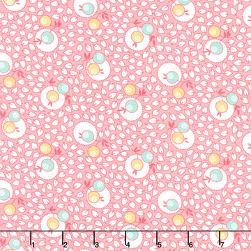 Blast from the Past - Citrus Pink Yardage