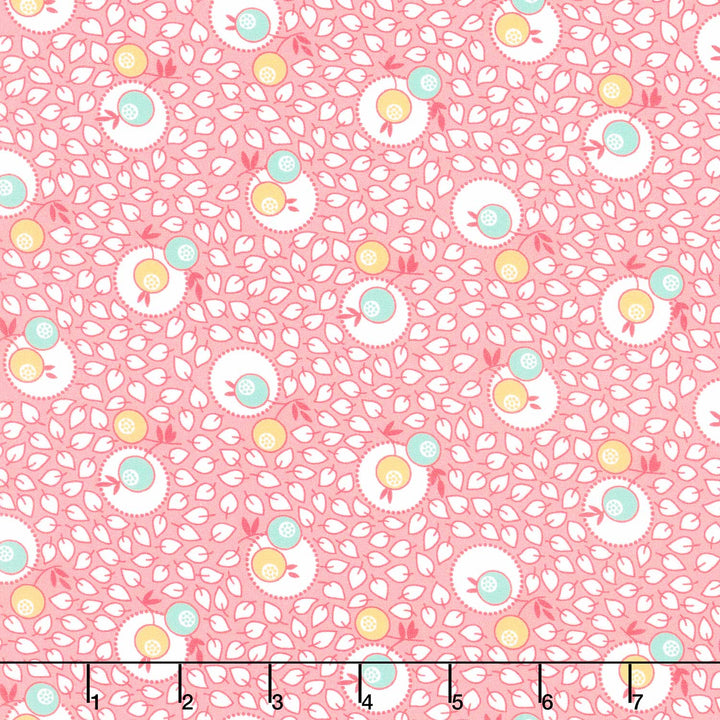 Blast from the Past - Citrus Pink Yardage