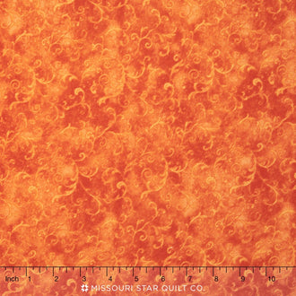 Wilmington Essentials - Sunny Side Up Filigree Red/Orange Yardage