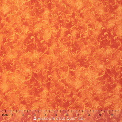 Wilmington Essentials - Sunny Side Up Filigree Red/Orange Yardage