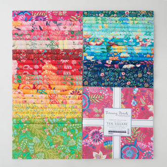 Faraway Florals Ten Squares