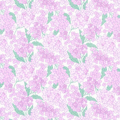 At the Cottage Favorites - Floral Purple Yardage Primary Image