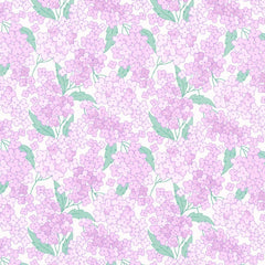 At the Cottage Favorites - Floral Purple Yardage