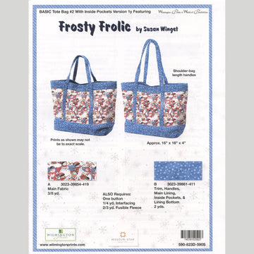 Frosty Frolic Tote Bag Kit Alternative View #2