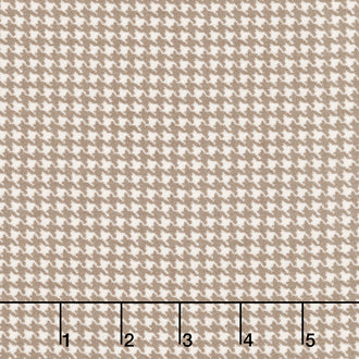 Farmhouse Flannels III - Small Check Cocoa Yardage