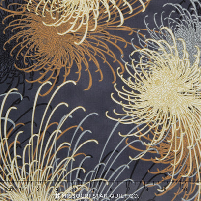 Asian Traditions - Antique Starburst Metallic Yardage