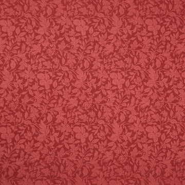 Regal Rose - Tonal Leaves Red Yardage
