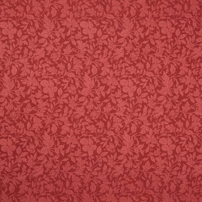 Regal Rose - Tonal Leaves Red Yardage