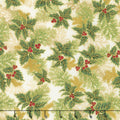 Holiday Flourish 11 - Holiday Branches Holiday Metallic Yardage