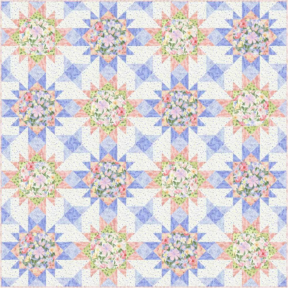 Edith Quilt - Janet Clare - Sweet Cecily - Moda - Kit