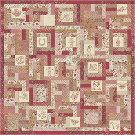 Broderie Quilt - Joie de Vivre - French General - Moda - Kit