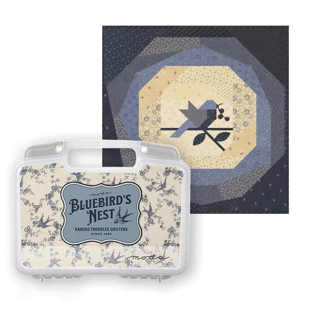 Bluebird's Nest - Kansas Troubles Quilters - Moda Collector Series Bin