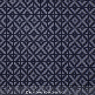 Posy Garden - Posy Geometric Navy Yardage