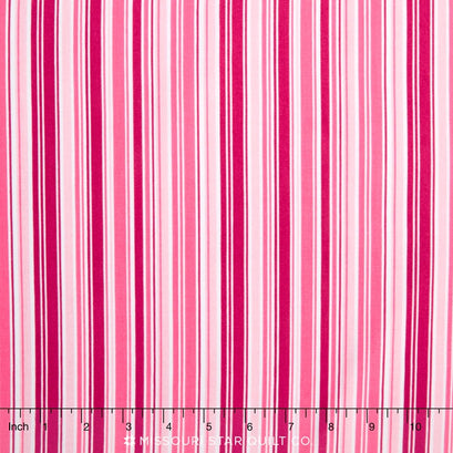 Summer Song 2 - Stripe Pink Yardage