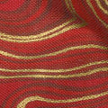 Holiday Flourish 11 - Holiday Marble Crimson Metallic Yardage