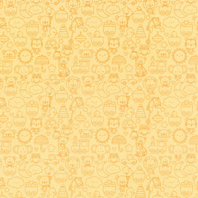 Special Delivery - Tone-on-Tone Yellow Yardage Primary Image