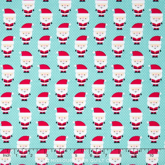 Santa Express - Claus Blue Yardage