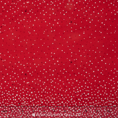 Winter's Grandeur 4 - Winter Colorstory Ombre Dots Winter Metallic Yardage