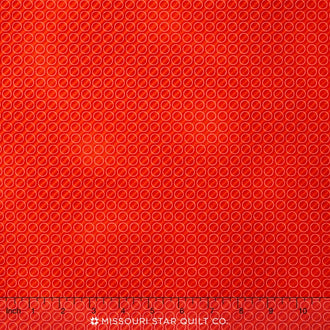 Color Union - Red Circles Yardage
