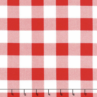 Starberry - Check Red Yardage