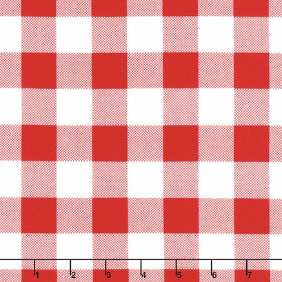 Starberry - Check Red Yardage