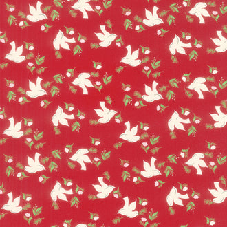 Once Upon a Christmas - Wintersong Christmas Red Yardage