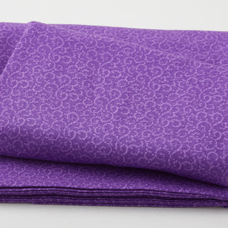 Wilmington Essentials - Crescent Swirl Purple 3 Yard Cut