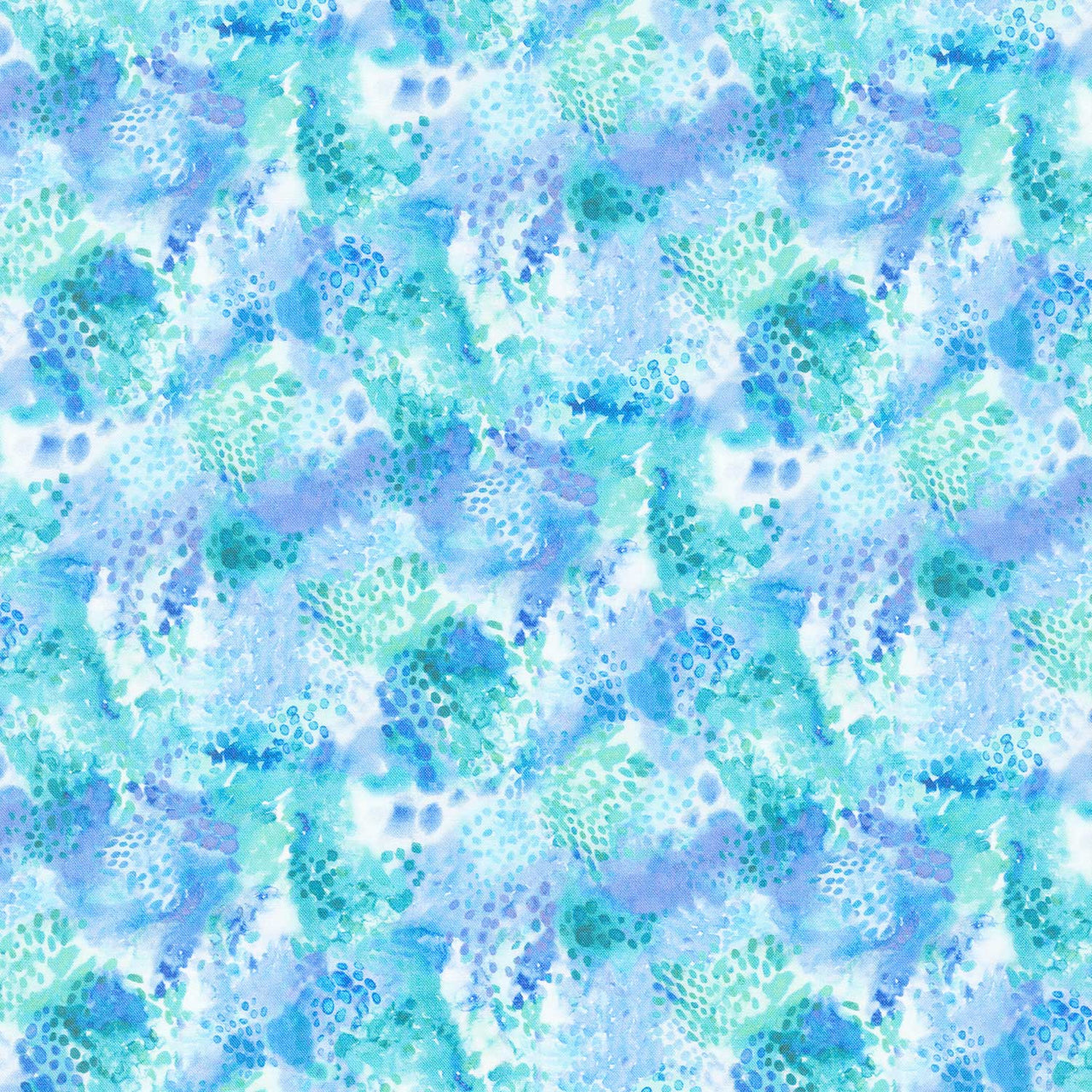 A Hummingbird's Charm - Shimmer Hydrangea Yardage Primary Image