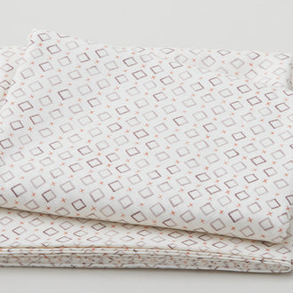 Cocoa Sweet - Diamonds All Over Cream 3 Yard Cut