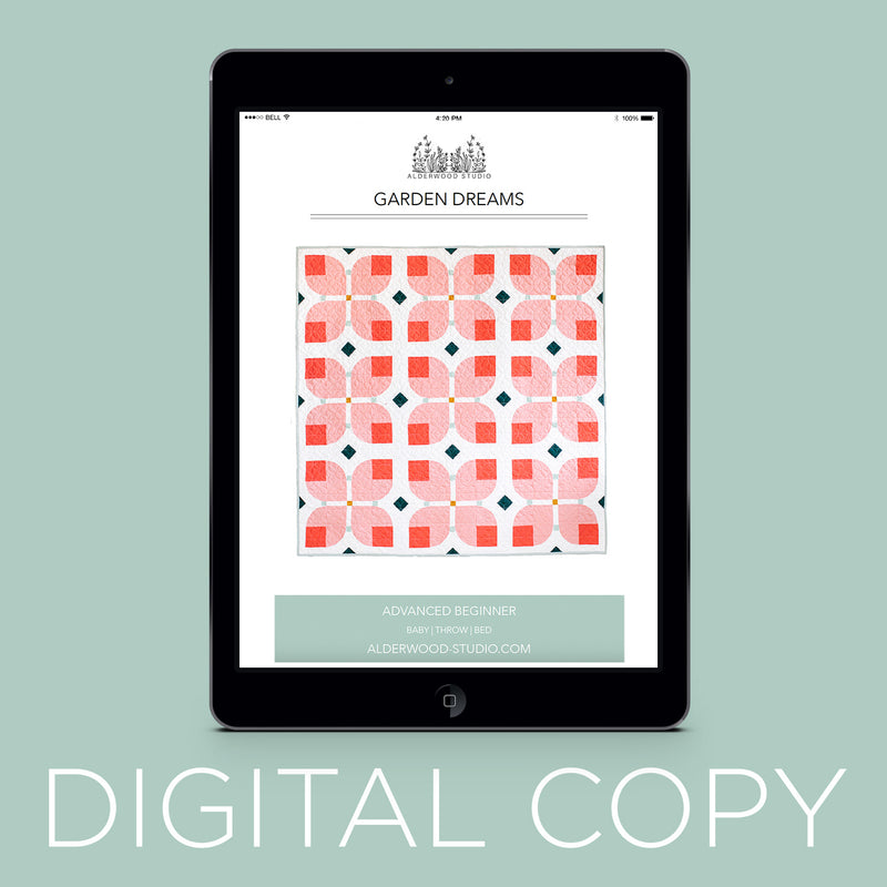 Digital Download - Garden Dreams Quilt Pattern