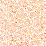 Blast from the Past - Bouquets Orange Yardage