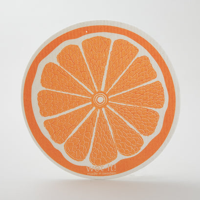 Orange Slice Swedish Dishcloth
