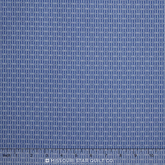 Betsy's Basket - Stripes Indigo Yardage