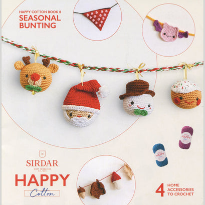 Sirdar Happy Cotton - Seasonal Bunting (Book 8)