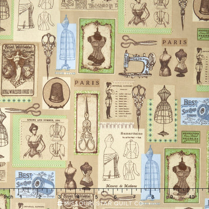 Heirloom Diary - Vintage Sewing Antique Yardage