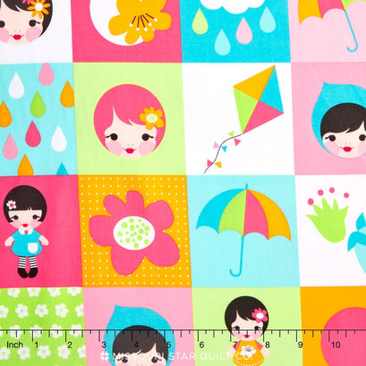 Whatever the Weather - Rainbow Patch Yardage