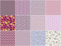 Handpicked Produce - Fanciful Florals Purple Pizazz 10" Stackers 24 pcs. Alternative View #2