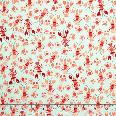 Off Shore - Lobster Red Yardage
