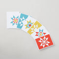 Quilt Star Solid Notecards Boxed Set of 6
