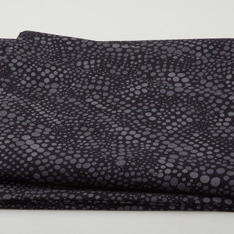 Dot To Dot - Black 118" Wide 3 Yard Cut