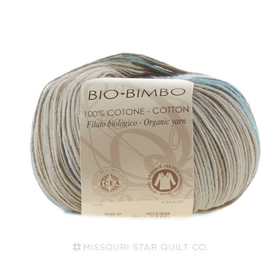 Bio Bimbo Grey Aqua Mix Yarn