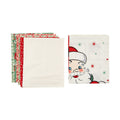 Holly Jolly White Santa Quilt Kit