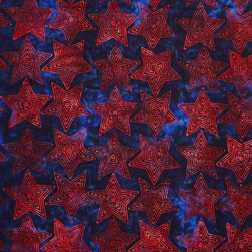 Artisan Batiks - Liberty 2 Stars Starry Night Yardage