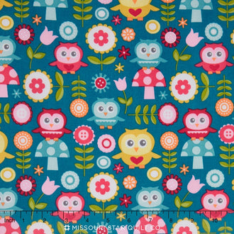 Fine & Dandy - Main Blue Yardage