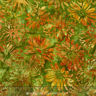 Artisan Batiks - Cornucopia 7 Harvest Flowers Yardage