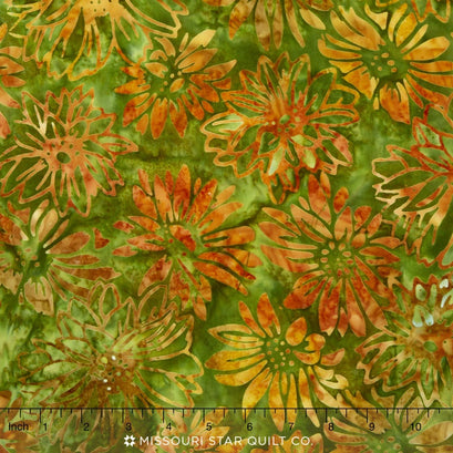 Artisan Batiks - Cornucopia 7 Harvest Flowers Yardage