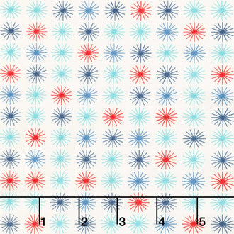 Time and Again - Starburst Flour Yardage