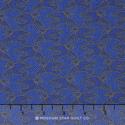 Patriotic for Quilts of Valor Foundation - Majestic Navy Yardage