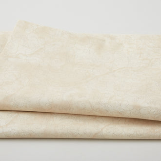 Stitch - Printed Stitches Cream 108" Wide 3 Yard Cut