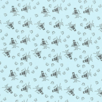 Press On - Girl Aqua Yardage